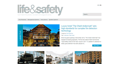 Desktop Screenshot of life-safety-portal.com